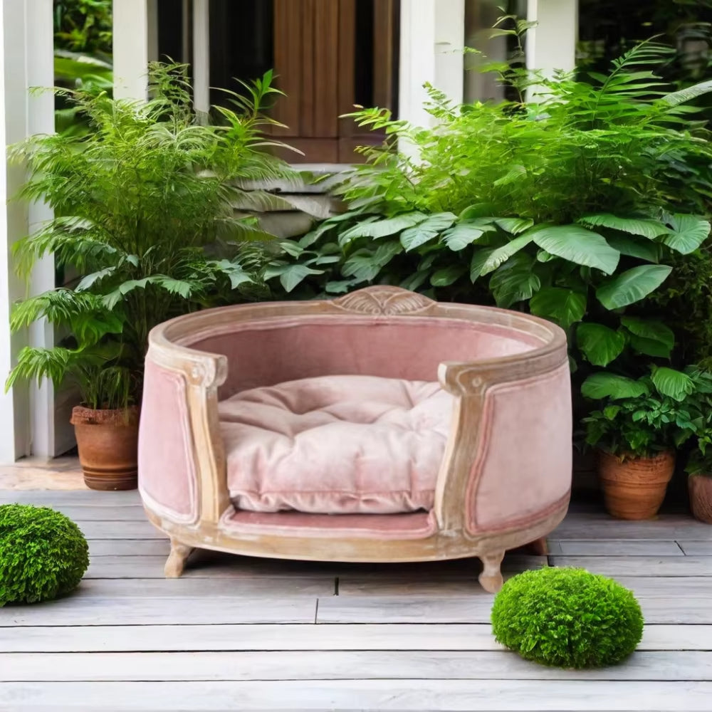 Vintage Solid Wooden Pet Kennel