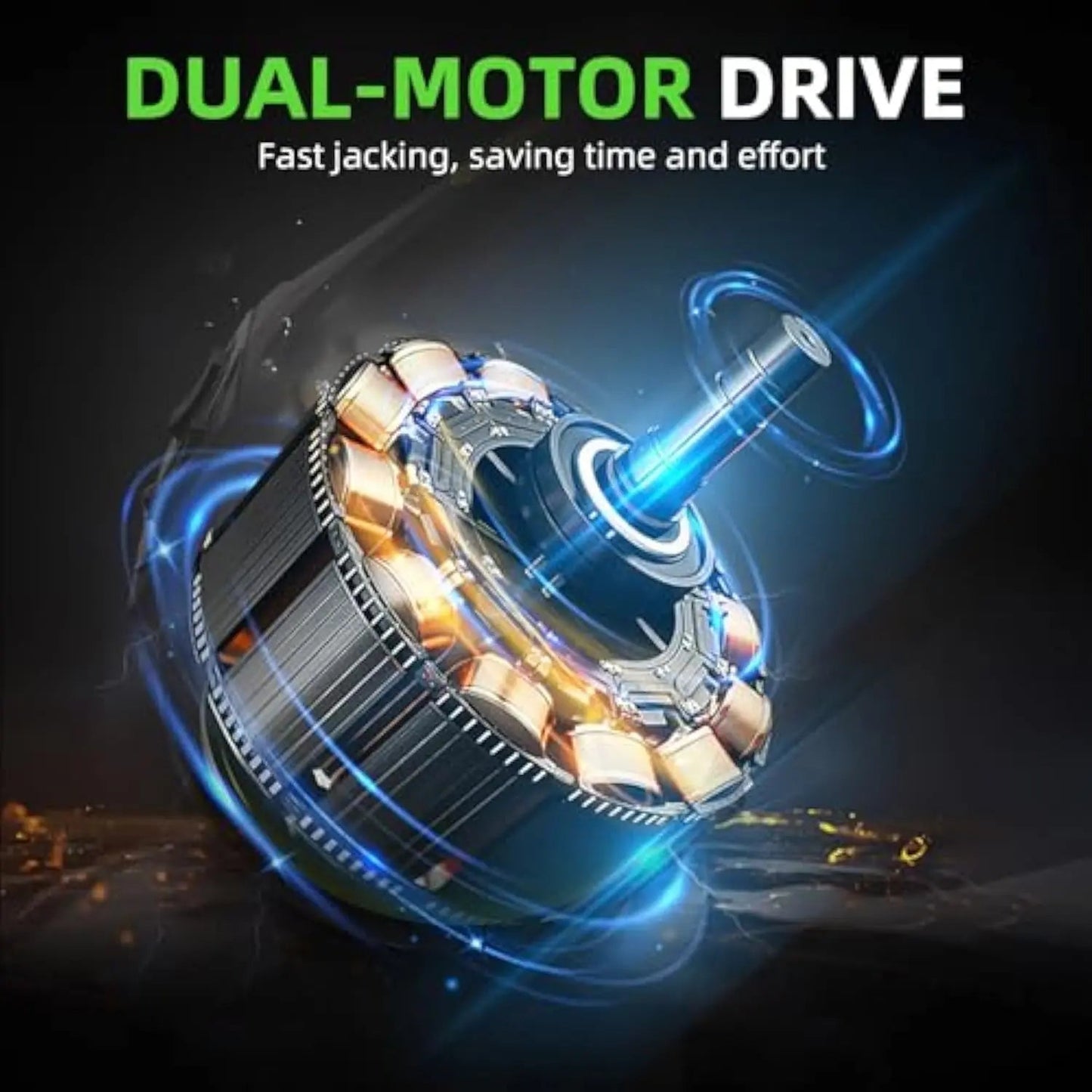 4 In 1 Multifunctional 12V 5T Electric Hydraulic Jack