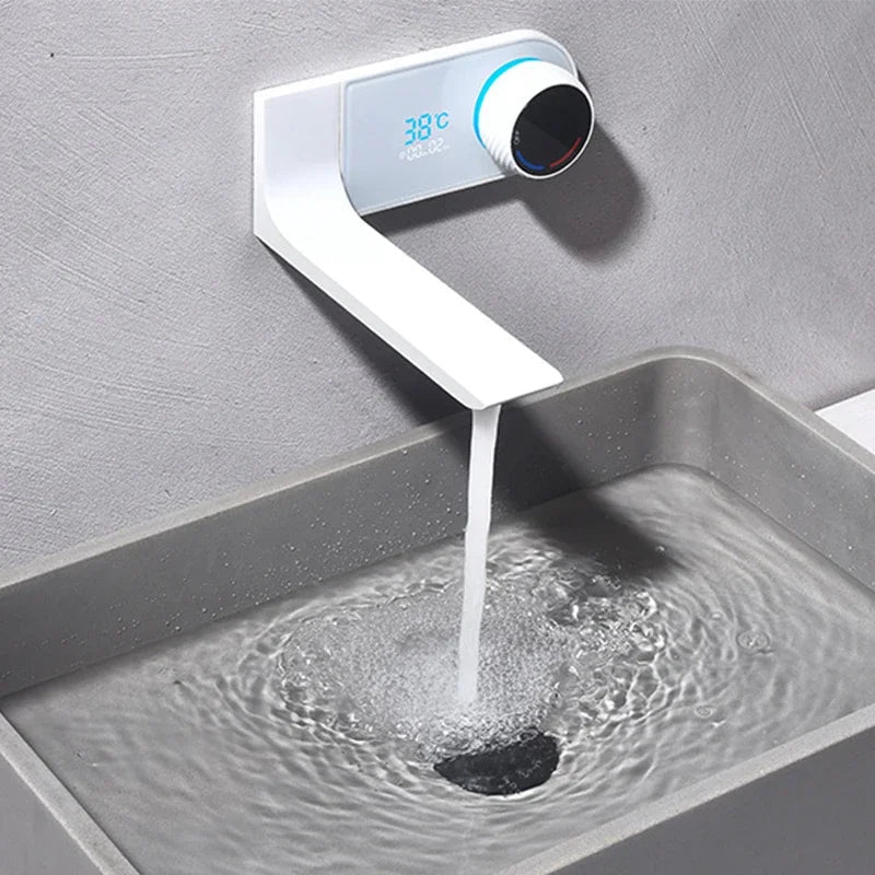 Digital Display Bathroom Faucet